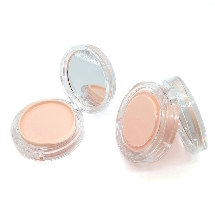 Custom Clear Pink Square Air Cushion Foundation Powder Case Packaging Cushion Foundation Case