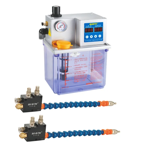 Mikro-Kühl- und Schmierpumpensystem versprüht Gas oder Öl, um die Maschine zu schmieren und zu kühlen