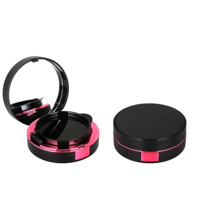 Private Label 15g Malaysia Indonesien 2021 Bb Cushion Casing Bb Cc Cream Foundation Black Air Cushion Compact Case